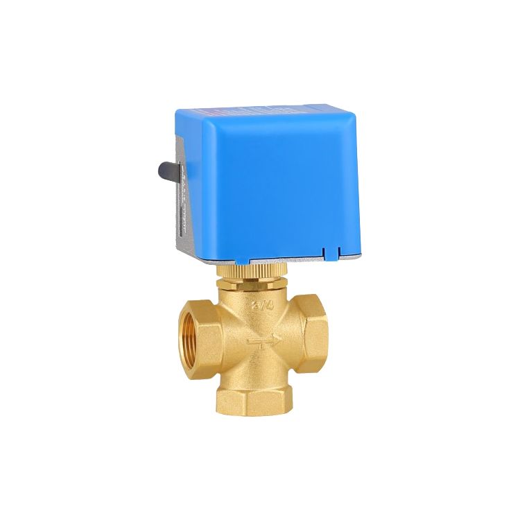 GJ-1910 3 Way brass motorized valve