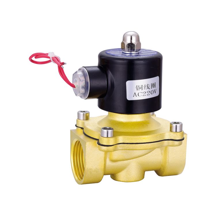 GJ-7002 Pneumatic brass 24V air water solenoid valves